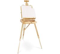 Artina Kit de peinture acrylique Madrid XXL Chevalet Boite Mallette + ensemble de tubes peinture acrylique + accessoires