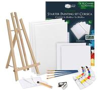 Artina kit peinture acrylique 25pcs avec chevalet de table London