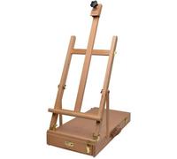 Artina Le Mans Chevalet de Table en Bois pour Toiles Jusqu'à 56 cm - Chevalet Peinture Avec Angle d'Inclinaison Réglable