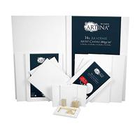 Artina lot de 14 châssis entoilés FSC® toile à peindre 100% coton apprêté
