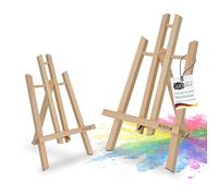 Artina lot de 2 petits chevalets de table en bois pour images menus cartes