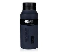Artina Peinture Acrylique Noir 1000ml Crylic - Couleur Acrylique Fortement Pigmentées & Séchage Rapide - Couleur Noir Brillante avec Grande Opacité pour Peintres