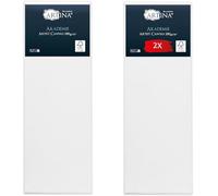 Artina Set de 2 Canvas Toile Peinture 50x150 cm - Tableau Peinture Châssis Entoilés en Bois FSC© - Tableau a Peindre Blanche 100% Coton 280g/m² - Toiles à Peindre Stable Akademie
