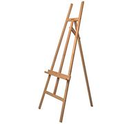 Artina Sevilla Chevalet Peinture en Bois Hêtre Massif pour Châssis Entoilés jusqu’à 120 cm - Chevalet Atelier Campagne Léger et Réglable pour Toutes les Techniques de Peinture