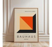 ARTINSPIRIO Impression d'art Bauhaus - Poster abstrait - Sans cadre - 60 x 90 cm