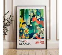 ARTINSPIRIO Yayoi Kusama Impression d'art (poster uniquement, 60 x 80 cm)