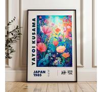 ARTINSPIRIO Yayoi Kusama Poster japonais Kusama (poster uniquement, 30 x 40 cm)