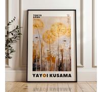 ARTINSPIRIO Yayoi Kusama Poster, Sans cadre Art Kusama (poster uniquement, 40 x 50 cm)