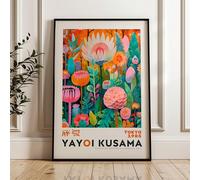 ARTINSPIRIO Yayoi Kusama Poster style japonais (poster uniquement, 30 x 40 cm)
