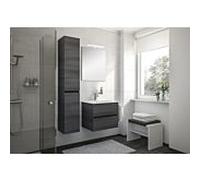 Artiqua Serie 827 Meubles Ensemble avec armoire de toilette 60 cm BLOCK-827-61-1C Meuble sous-vasque avec meuble bas, chêne castello