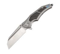 Artisan Apache Nomad M390/Titane avec Fibre de Carbone Grise 1813G-GYM