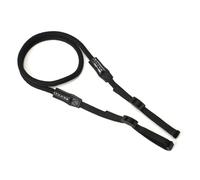 Courroie en soie tressée noire Artisan & Artist ACAM-307N pour compacts