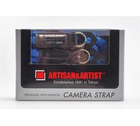 Artisan&Artist ACAM 706 • Pin dot cord camera strap • blue/black