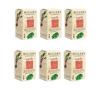 Artisan Biscuits Miller's Earth Lot de 6 crackers à pommes de terre, betteraves et épinards 100 g