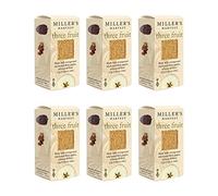 Artisan Biscuits Miller's Lot de 6 crackers à fruits 125 g