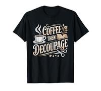 Artisan Decoupage Collage De Papier Creation Manuelle T-Shirt