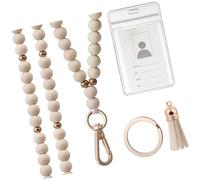 Artisanal Oaken Sphere Identity Oppter-Hichchain Avec Frontière Artistique Mince Permanente Pour Les Addons D'accès À L'Office Keychain Artisanal Pour Un Usage Quotidien