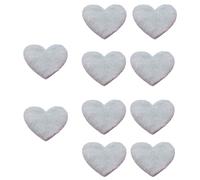 Artisanat Appliques Fourrure Épingle à Cheveux en Peluche Fait Main Coeur Appliques Cheveux Barrettes Tendance Décoration pour Barrettes à Cheveux