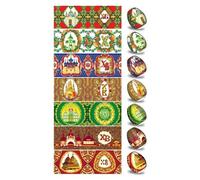 Artisanat de ukrainisches, oeufs de Pâques Dingue. Église turem ukrainienne. N ° 7 suffit pour 7 œufs