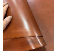GUOZIF Artisanat du Cuir Cuir véritable Cuir de Vachette Environ 1 mm Vintage Tannage végétal Artisanat du Cuir Marron Caramel végétal Fait Main