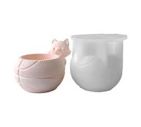 Artisanat en silicone sur le thème des animaux pour créer des pots de ciment décoratifs et des conteneurs en résine