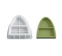 Artisanat flexible en 2 sections pour projets en résine époxy et fabrication de récipients décoratifs en forme d'arche