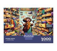 Artisane dans Le Chaos 1000 Pièces Puzzle Premium Puzzle Classique Carton Épais - Ultra Dur, Anti-Stress Détente, Idéal pour Les Loisirs Indoor Amusants 52x38cm/1000pcs