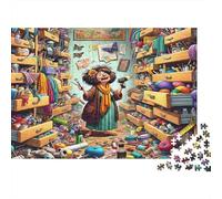 Artisans dans Le Chaos 1000 Pièce Papier Écologique Puzzle Classique Collecteurs Jeu Stimulant Décompression Cadeaux 38x26cm/1000pcs