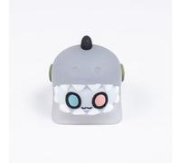 Artisian Keycaps - Adorables touches : touches de clavier mécanique en résine faites à la main pour touches de clavier mécanique (marionnette grise, translucide)