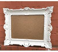 Artissimo Cadre Photo Baroque Blanc 56 x 46 cm Antique 3049 Sans Verre