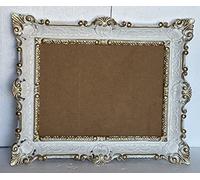 Artissimo Cadre photo baroque blanc doré 56 x 46 cm Cadre photo antique Cadre baroque