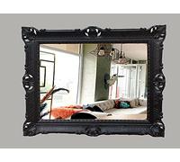 artissimo Cadre photo baroque noir 50 x 70 cm - Cadre gothique antique - 70 x 90 cm - Cadre photo de mariage - Sans verre - 3057