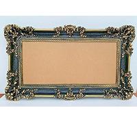 Artissimo Cadre photo baroque noir doré 96 x 57 cm Cadre photo antique 72 x 33 cm Cadre pour peinture de mariage Panneau publicitaire 3074