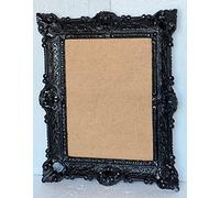 Artissimo Cadre photo baroque noir sans verre - 56 x 46 cm - Cadre photo antique - 30 x 40 cm - 3049
