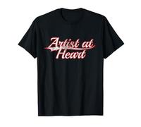Artist at Heart Creative Soul Painter Designer Vintage T-Shirt