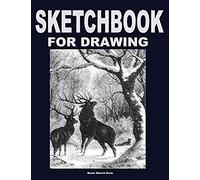 Artist Canvas: Blank Sketchbook For Drawing 120 Pages 8.5x 11