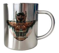Artist Deluxe Mug Inox chrome Metal Saint Seiya - Icon Art Aquarius Camus