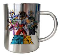 Artist Deluxe Mug Inox chrome Metal Saint Seiya - Logo Team