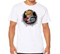 Artist Deluxe T-Shirt Blanc Cobra Space Adventure - Cobra Psychogun cible kill XXL/Blanc
