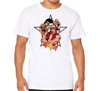 Artist Deluxe T-Shirt Blanc Fatal Fury - Terry Joe Andy