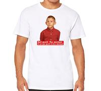 Artist Deluxe T-Shirt Blanc Malcolm - Dewey Soit gentil pas mechant ! XL/Blanc