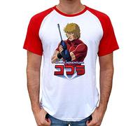 Artist Deluxe T-Shirt Cobra Space Adventure Bi-Colore - Cobra Japan Logo S/Blanc/Rouge