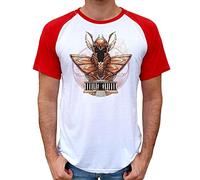 Artist Deluxe T-Shirt Saint Seiya Bi-Colore - Chevalier d'or Mu de la Vierge S/Blanc/Rouge