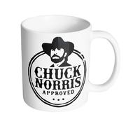 Artist Deluxe Tasse Mug en Polymère Incassable 340ML Fun - Chuck Norris Approved