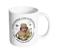 Artist Deluxe Tasse Mug Polymere Incassable 340ML Fun Chasseur- LOGO le bon chasseur et le mauvais