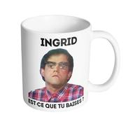 Artist Deluxe Tasse Mug Polymere Incassable 340ML Fun - Ingrid est-ce que tu baises ?