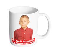 Artist Deluxe Tasse Mug Polymere Incassable 340ML Malcolm - Dewee soit gentil pas mechant !