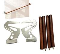 Artist Hand Support Bridge | 2 Pieces Portable Metal Stand