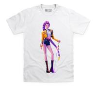 ARTIST MARKET T-shirt Rumi Col rond KPOP Demon Hunter 100 % coton Coréen Merchandising, Blanc, 7-8 ans