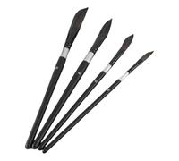 Artist Paint Brushes - Fine-Pointed Ergonomic Handle | Preschool Painting,for Acrylic Oil on Canvases Rock Body Face Nail Men Women Boys Girls Youth Teens